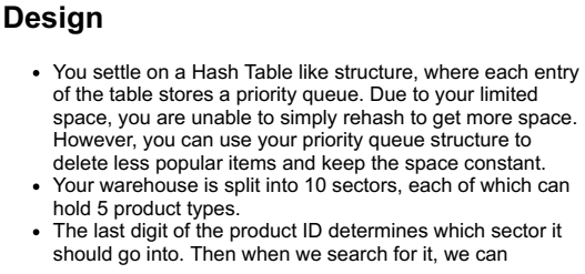 priority queue and hash table data structures java