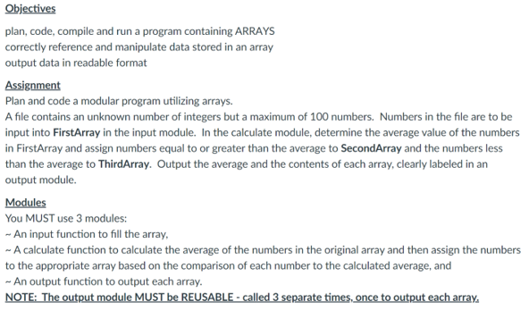 program to implement arrays in C++