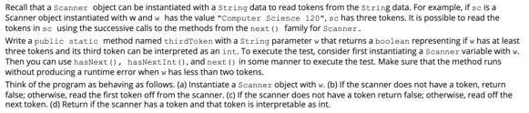 program to implement scanner object in java