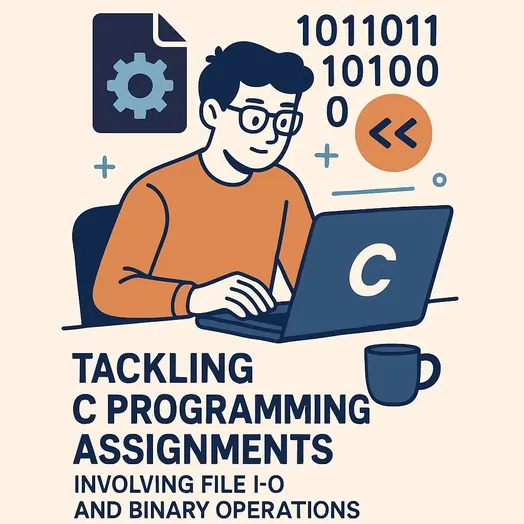 Tackling C Programming Assignments Involving File I/O and Binary Operations