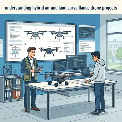 Understanding Hybrid Air and Land Surveillance Drone Projects